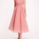 Cloque Sweetheart Dress | Marchesa