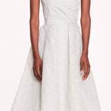 Cloque Sweetheart Dress | Marchesa