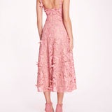 Organic Lace Midi Dress | Marchesa