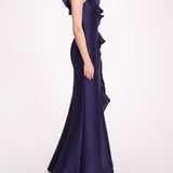 Silk Mikado Gown | Marchesa