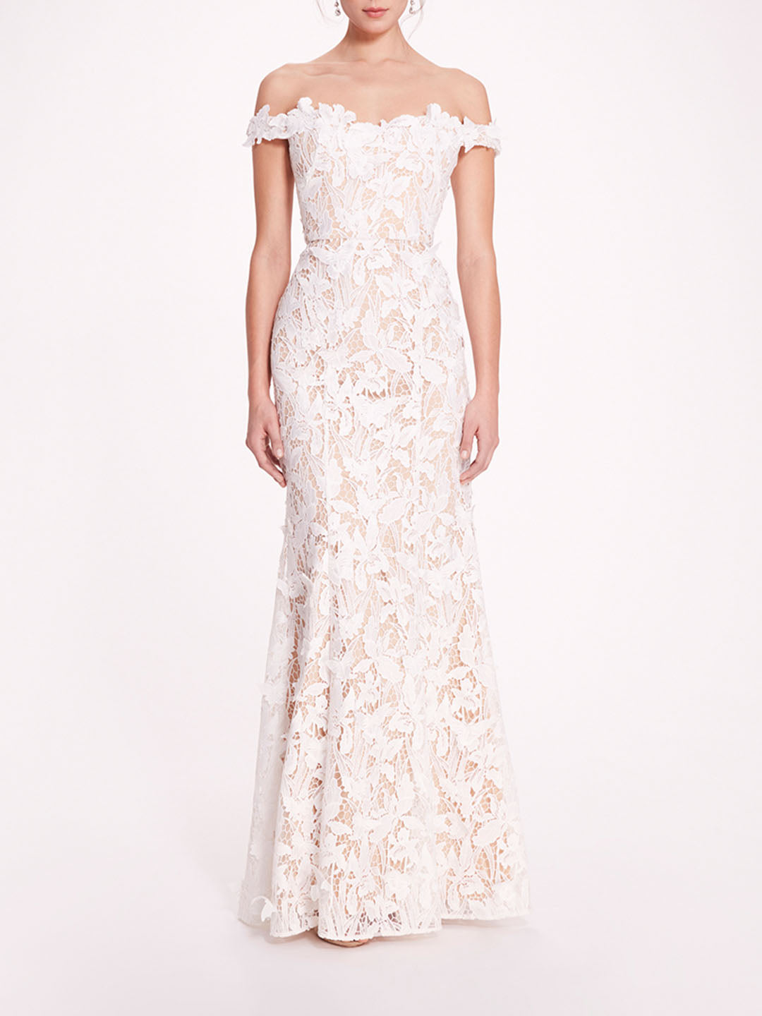 Organic Lace Gown | Marchesa