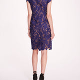 Organic Lace Mini Dress | Marchesa