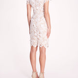 Organic Lace Mini Dress | Marchesa