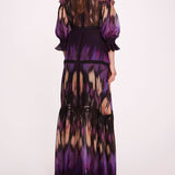 Abstract Viscose Maxi Dress | Marchesa