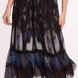 Abstract Viscose Midi Dress | Marchesa