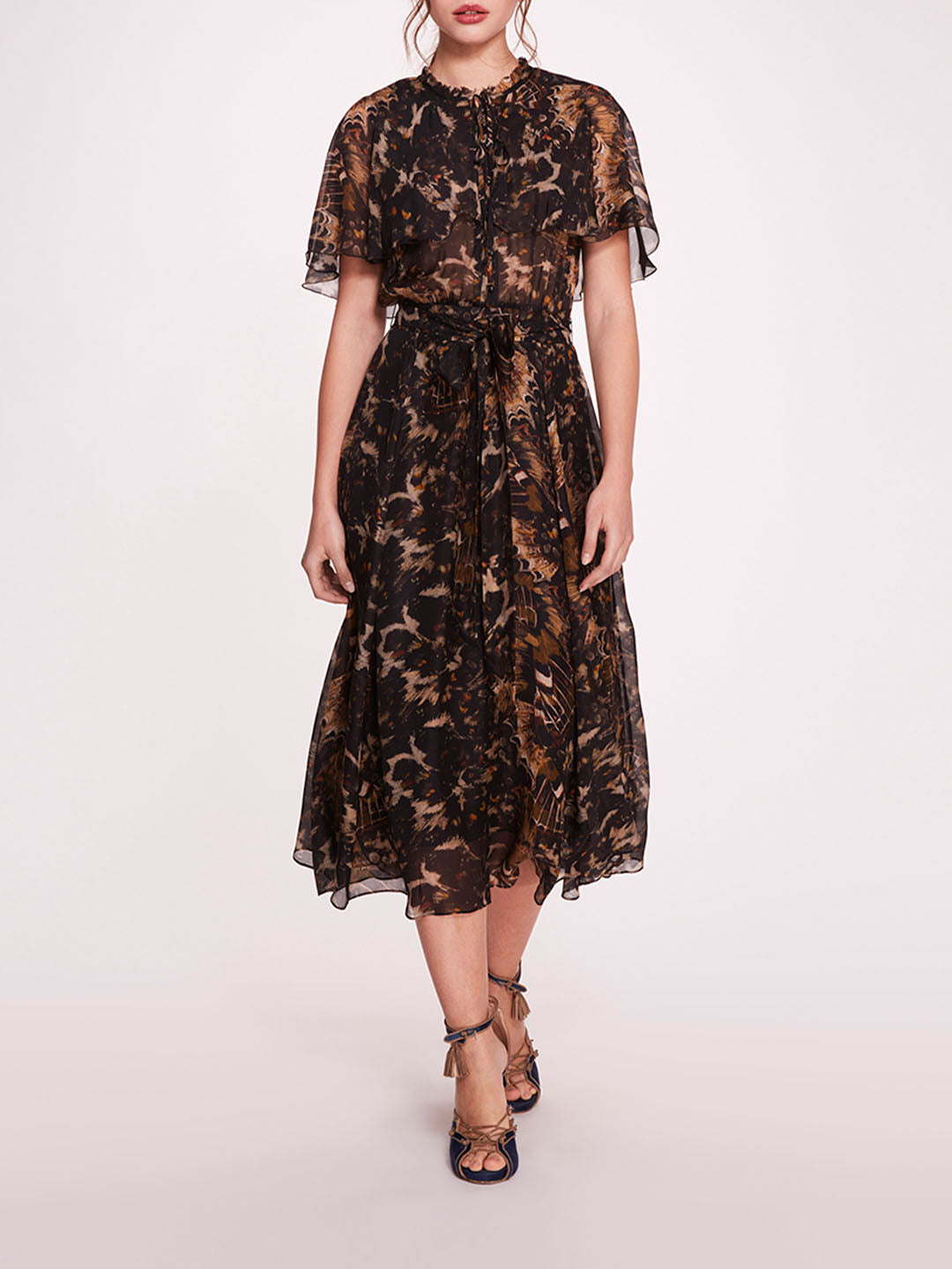 Monarch Midi Dress | Marchesa