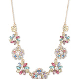 Multi Fresh Floral Necklace | Marchesa