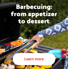 Barbecuing: from appetizer to dessert