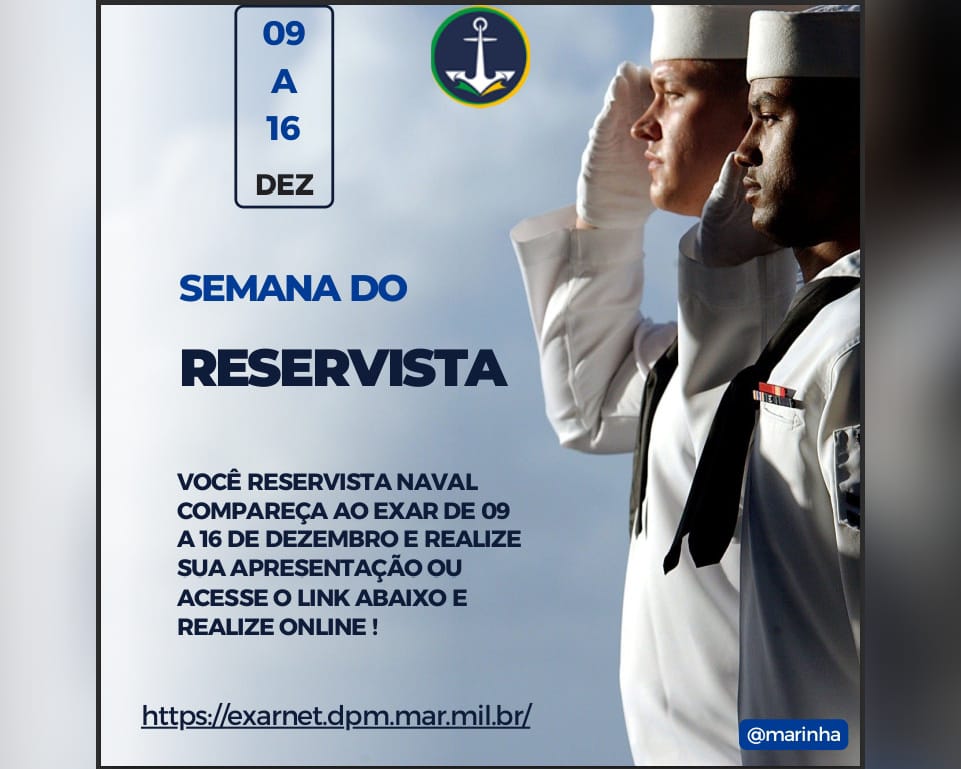 EXAR 2024 - De 9 a 16 de dezembro.