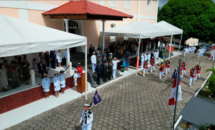 Comando do 9º Distrito Naval realiza cerimônia do Dia do Marinheiro em Manaus-AM