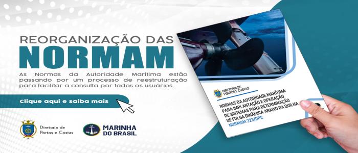 Reorganização das NORMAM