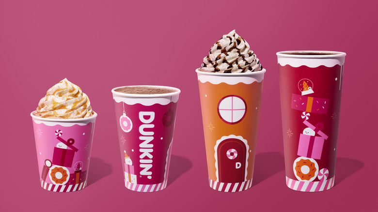 Dunkin' 2024 holiday drink offerings