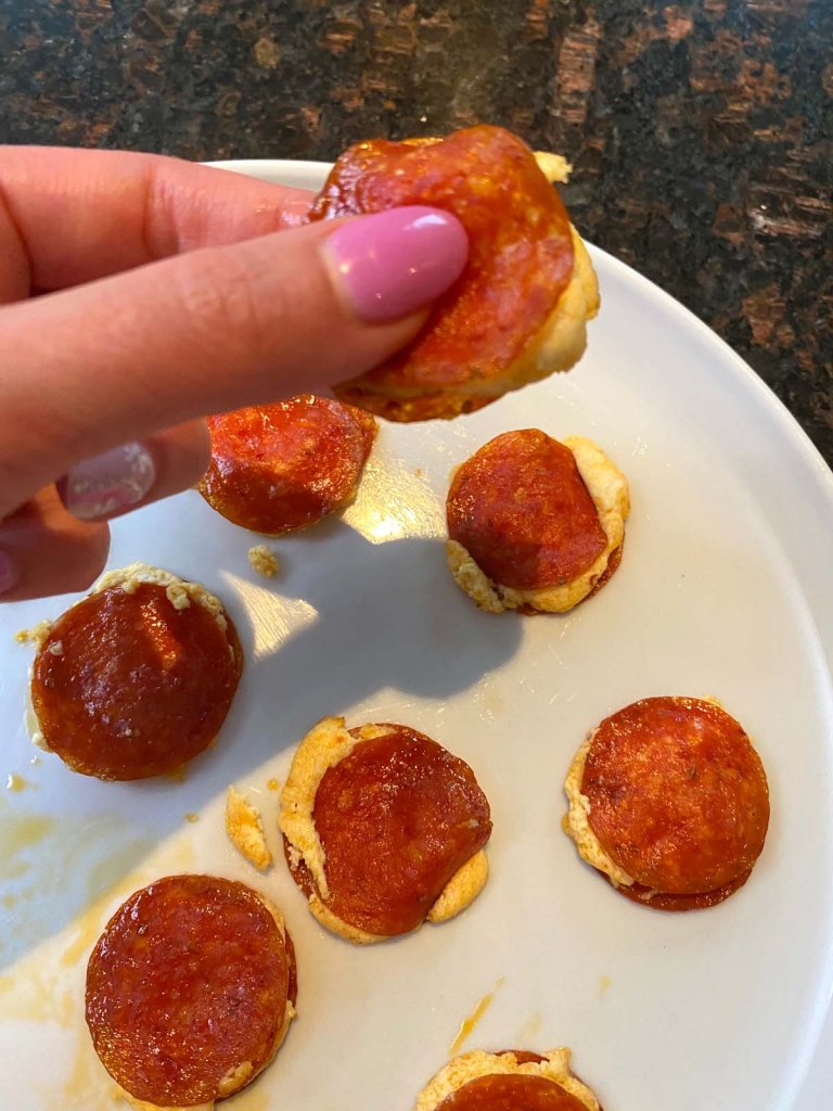 Pepperoni Cream Cheese Bites In Air Fryer