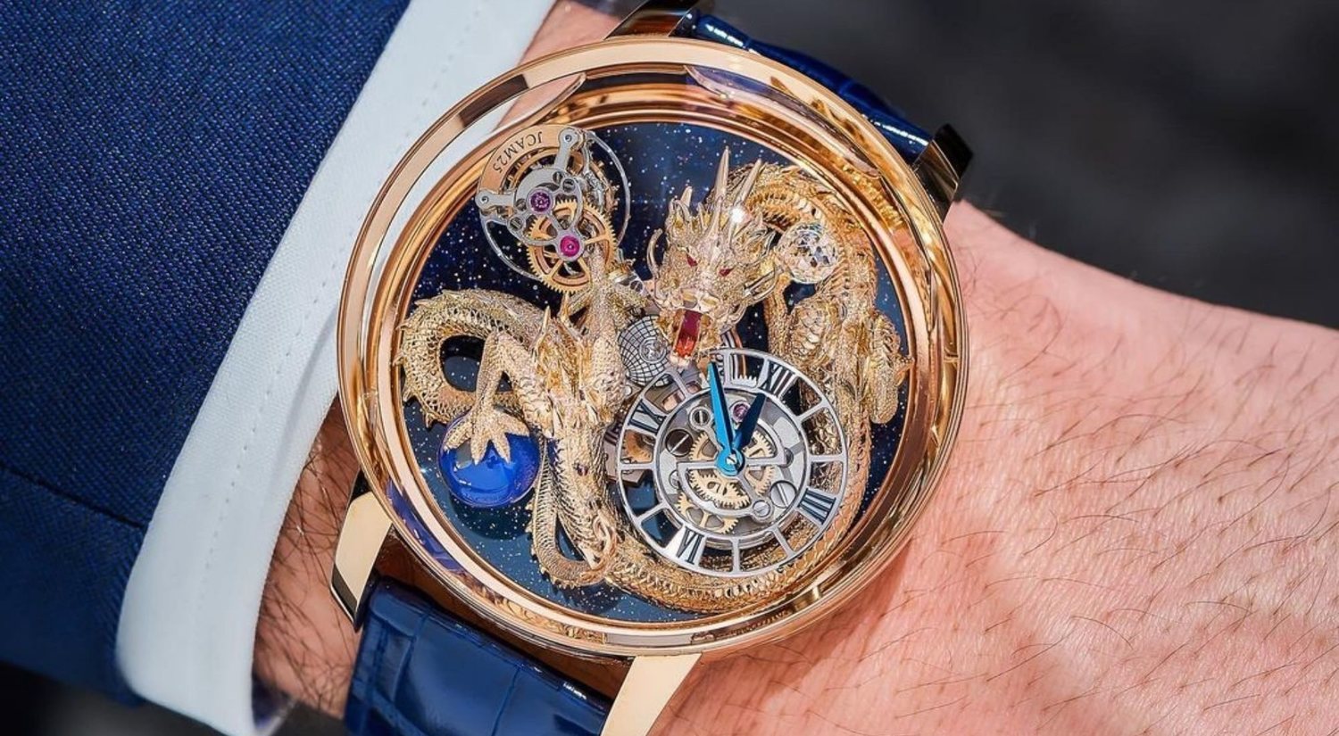 Jacob & Co. 'Astronomia Tourbillon Art Dragon' (2021), un reloj mitológico de leyenda