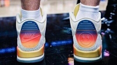 J Balvin presenta sus nuevas Jordan 3 inspiradas en los atardeceres colombianos