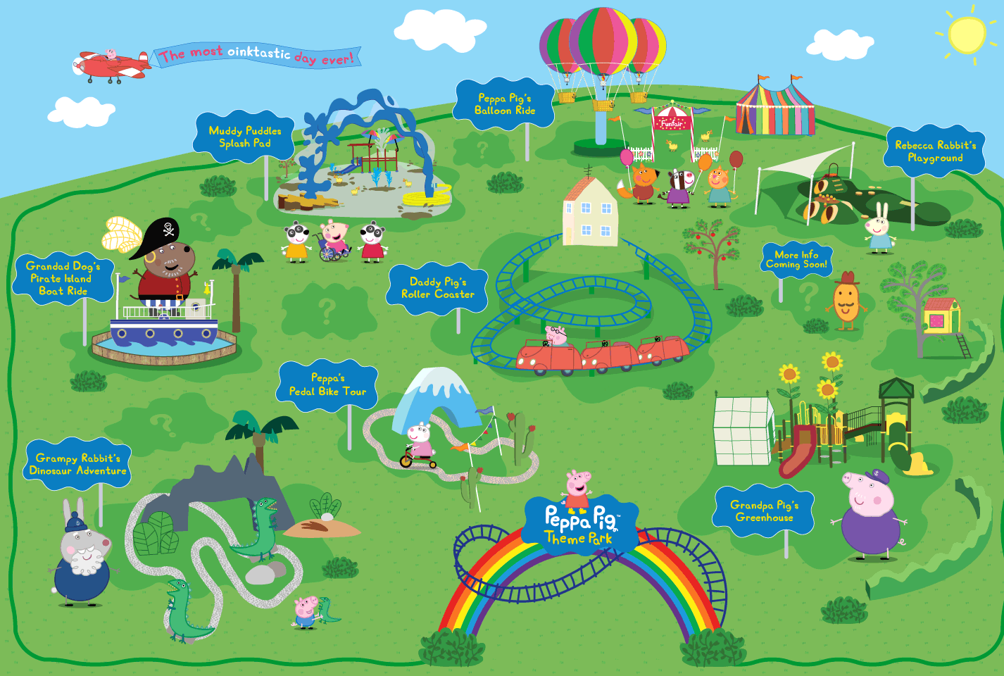 Peppa Pig Theme Park Set For Legoland Florida Resort In 2022 - Gambaran