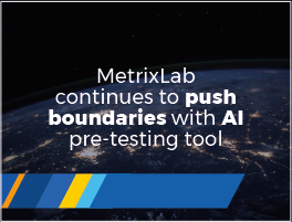 Press release: MetrixLab continues to push boundaries with AI pre-testing tool