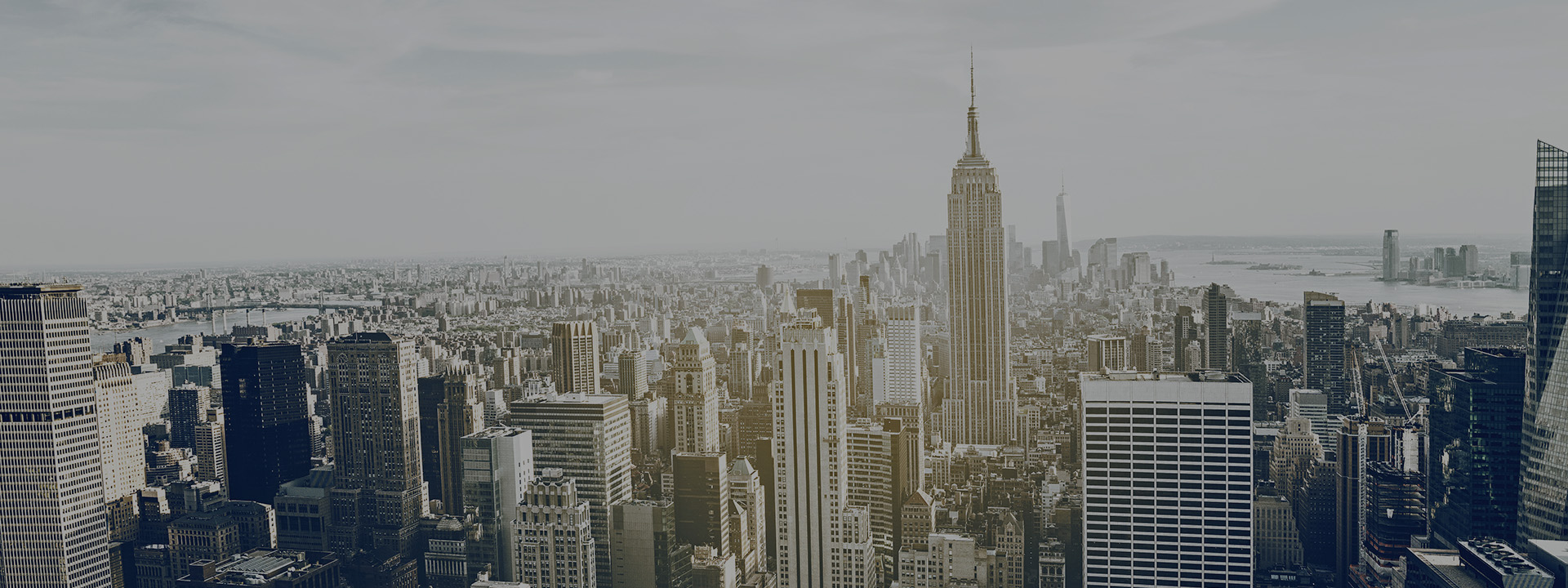 New York City skyline and Empire State Building, at late afternoon, New York, USA. Research positions open at Microsoft Research NYC!