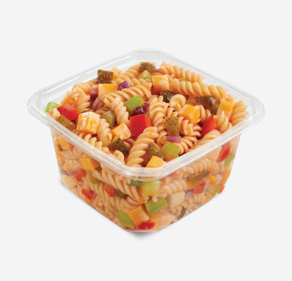 Pasta Salad With Cheese And Pickle