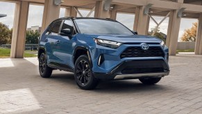 The 2024 Toyota RAV4 on display