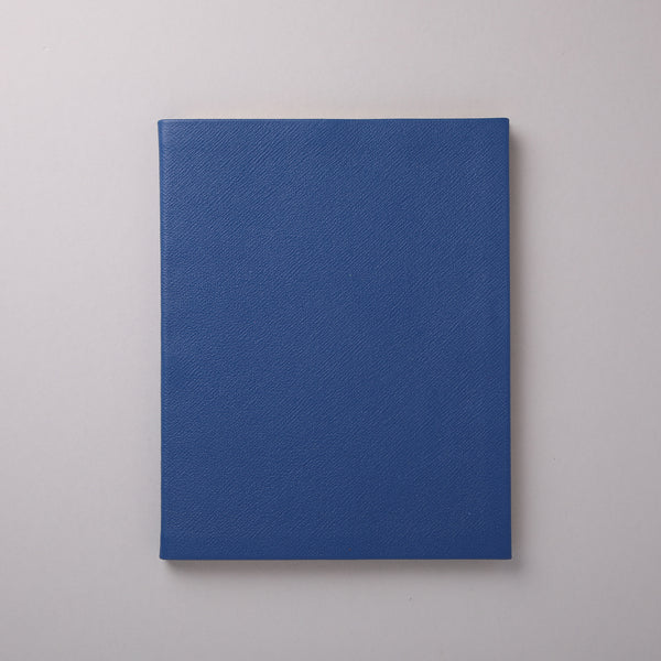 Blue Leather Notebook