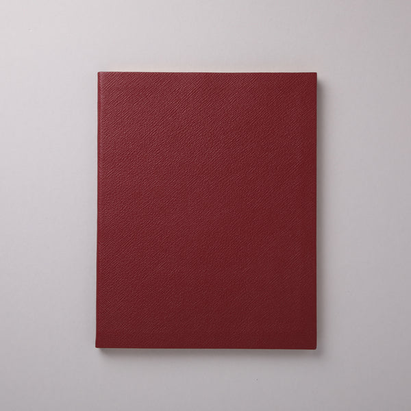 Burgundy Leather Notebook