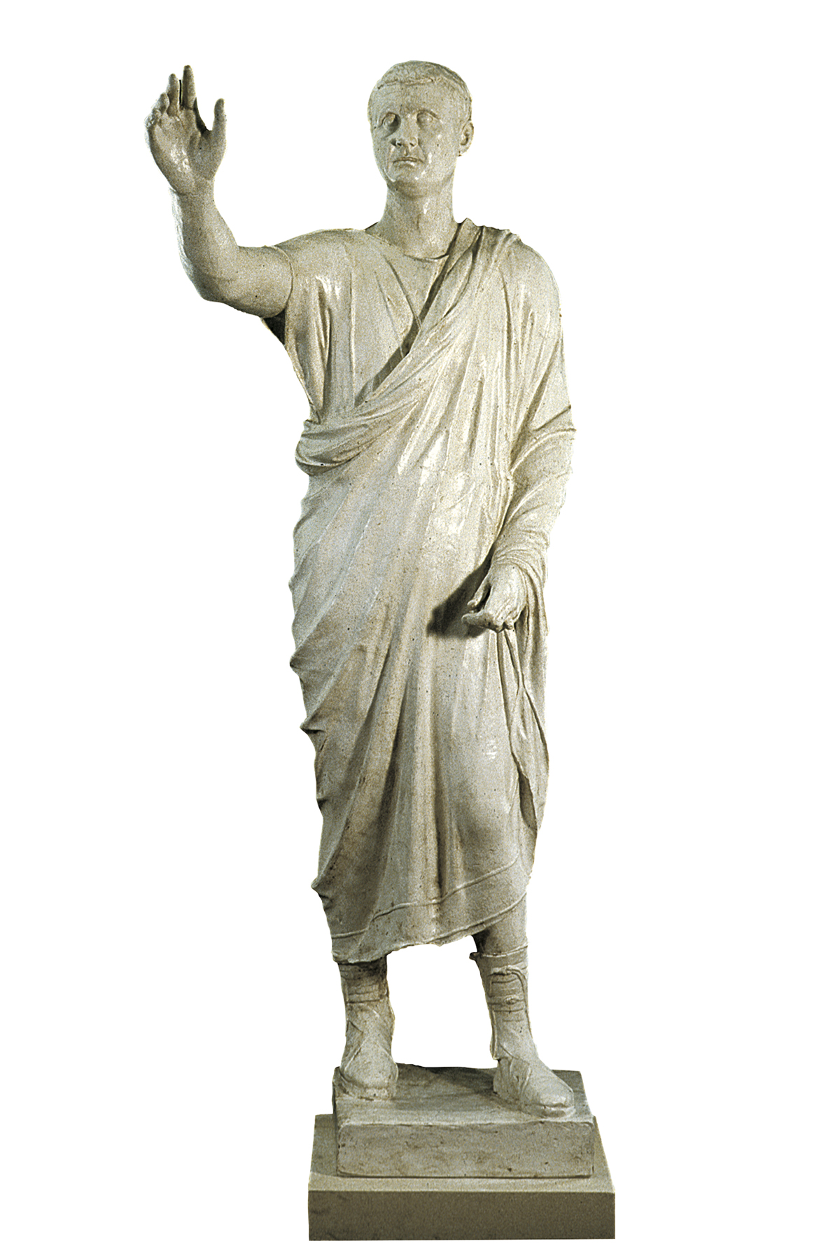 Statue of Aulus Metellus (cast in plaster)