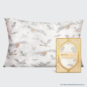 Taie d'oreiller en satin Harry Potter x Kitsch - Owl Post