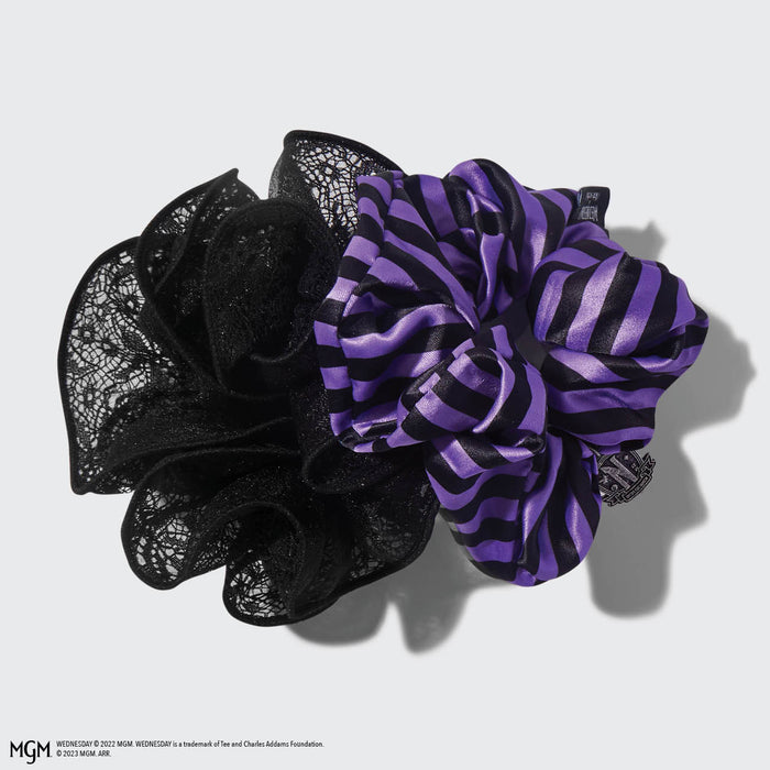 Wednesday x Kitsch Nevermore Scrunchie Set