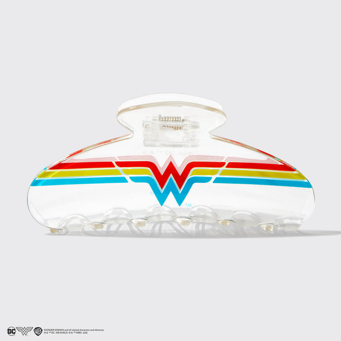 Wonder Woman x kitsch Clear rAcrylic Tryckt klämma