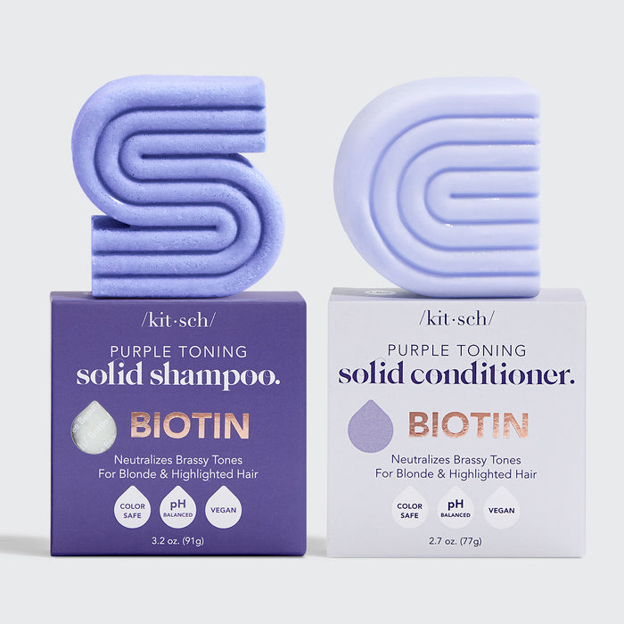 Purple Toning Shampoo + Conditioner Combo