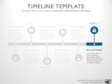 Six Phase Project Timeline Graphic