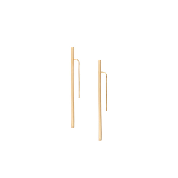 minimalist statement earrings