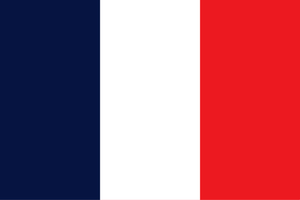 Flagge Frankreich, Fahne Frankreich