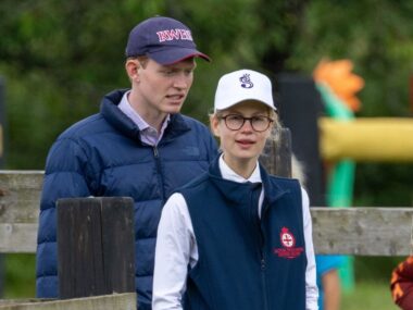 lady louise windsor and rumoured boyfriend Felix da Silva-Clamp