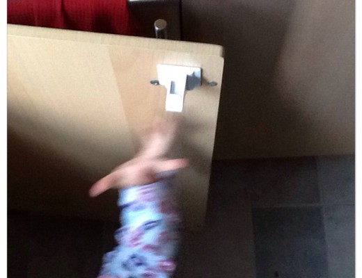 childproofing - the toddler getting the better of the magnetic childlocks