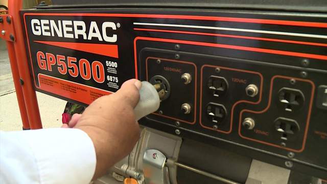 Get your generator ready for hurricane season