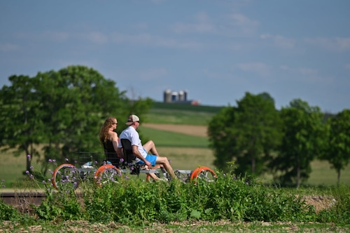 Ride through Upstate NY wine country with the only rail bike history tours in the U.S.