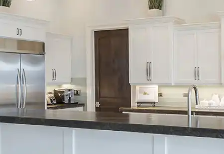 N-Hance Remodeled Kitchen in white