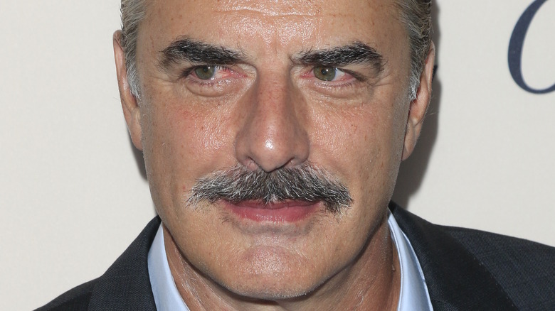 Chris Noth posing