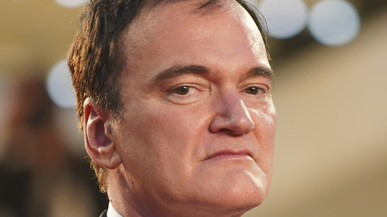 Quentin Tarantino close-up