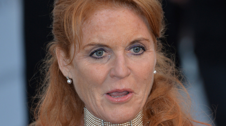 Sarah Ferguson close-up