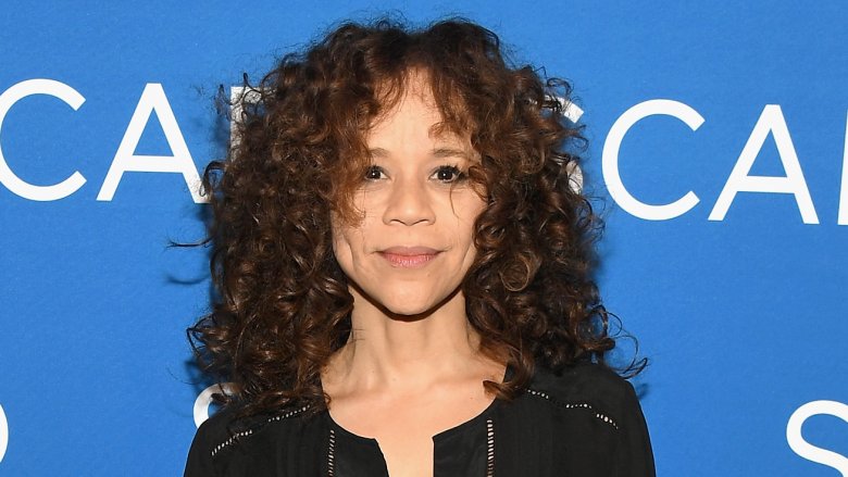 Rosie Perez looking at camera