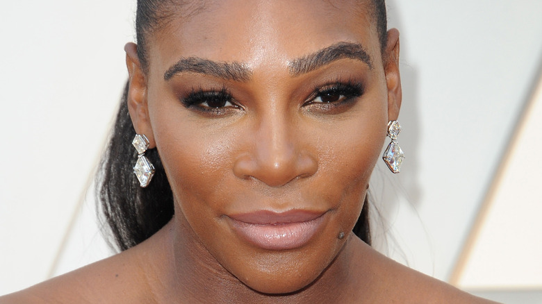 Serena Williams smiling