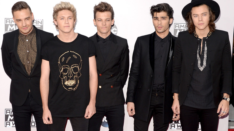 One Direction wearing black