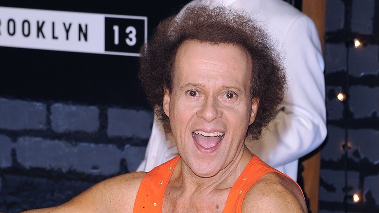 Richard Simmons smiling