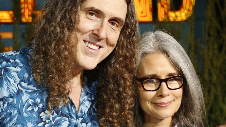 Suzanne and Al Yankovic posing