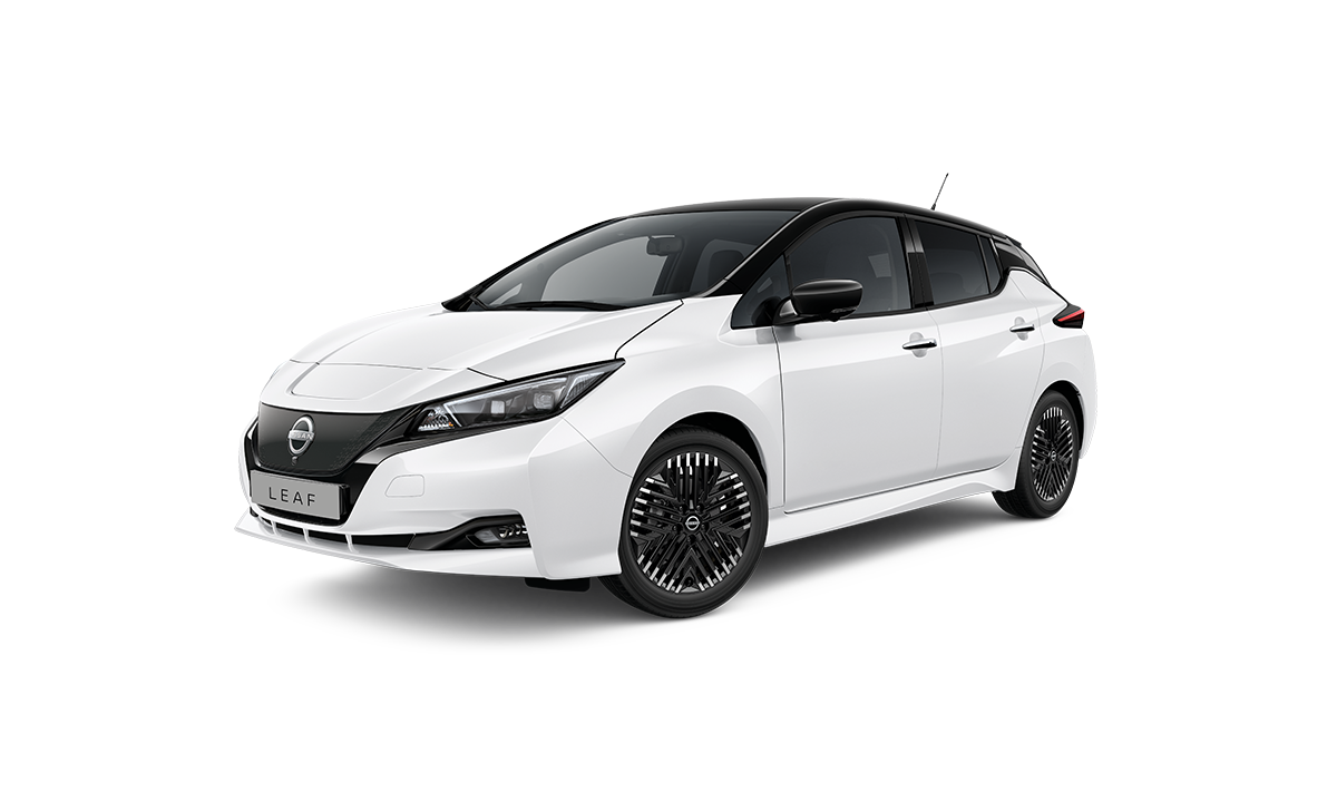 Nissan LEAF 2023 Branco Diamond com teto preto