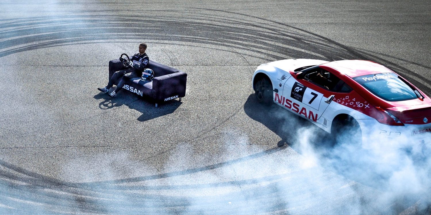 Nissan GT Academy 370Z showing off