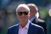 Eagles owner Jeffrey Lurie reportedly started looking at offering a minority stake in the team in June and there currently is a potential suitor.